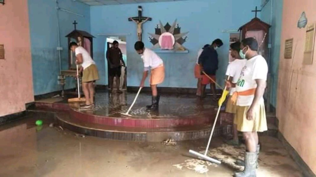 church cleaning