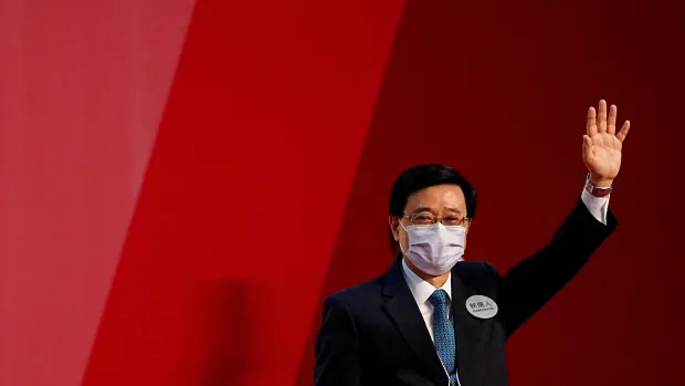 Beijing loyalist John Lee voted in as Hong Kong's next leader after uncontested election