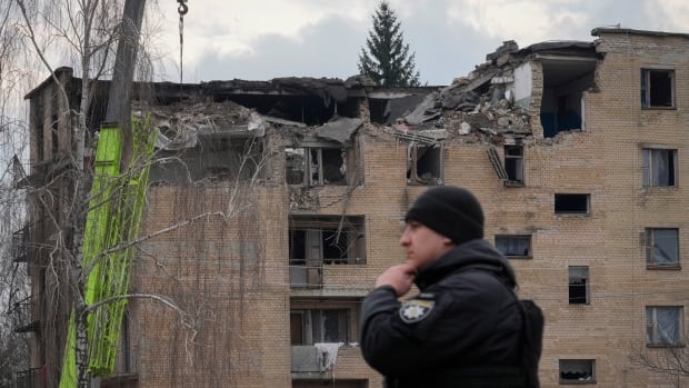 Flurry of Russian missiles, drones strike Ukrainian residential buildings