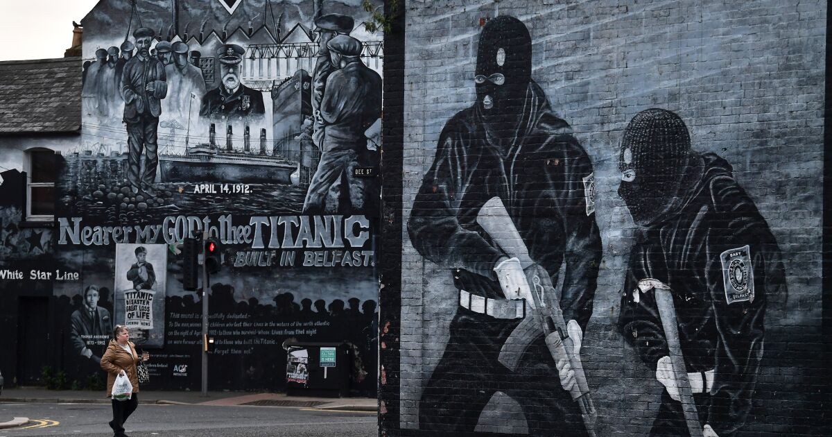 In Belfast, ghosts of bloody Northern Ireland conflict remain