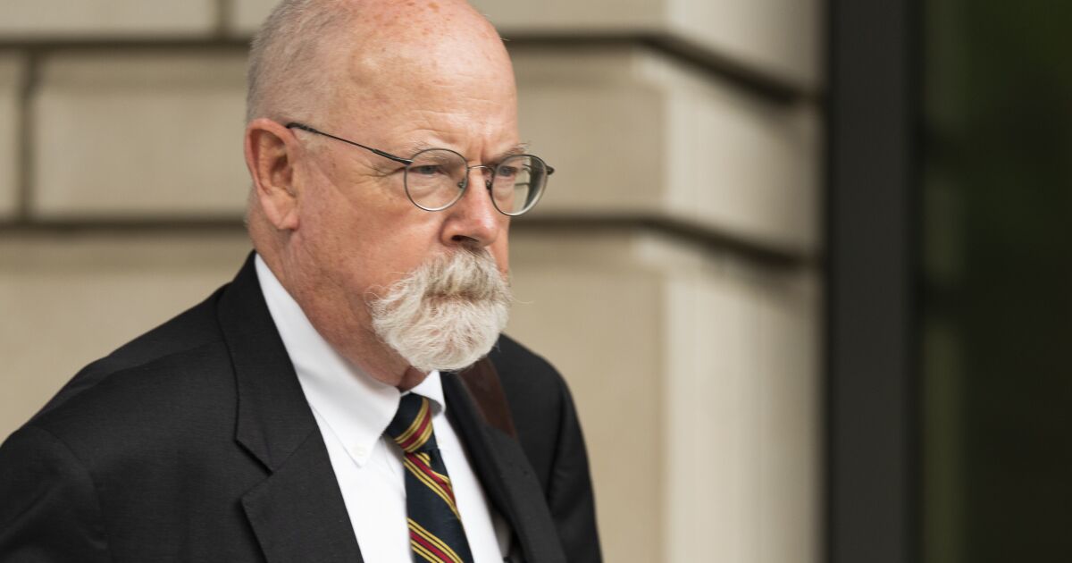John Durham's report on Trump-Russia probe says a lot about little