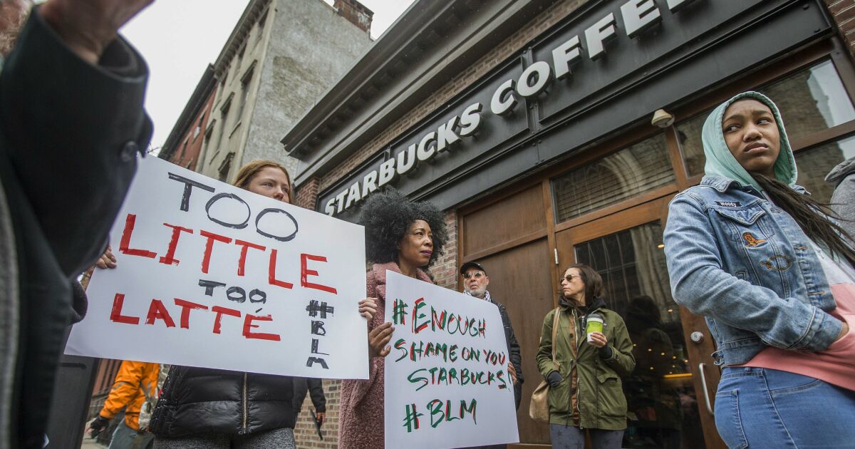 Starbucks loses $25.6-million suit over white woman's firing