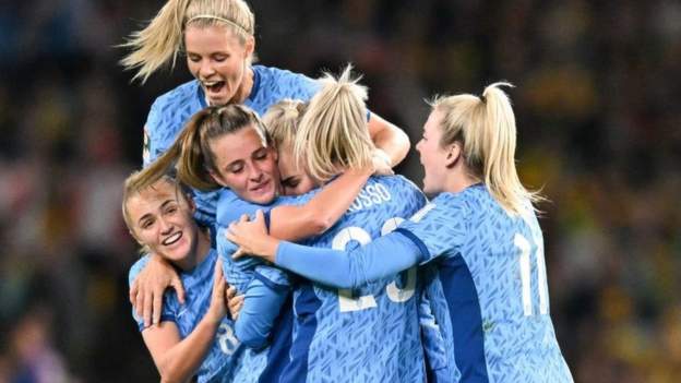 Australia 1-3 England: Lionesses reach first Women's World Cup final
