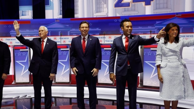 Republicans take swipes at Biden, each other in 1st debate of 2024 election season