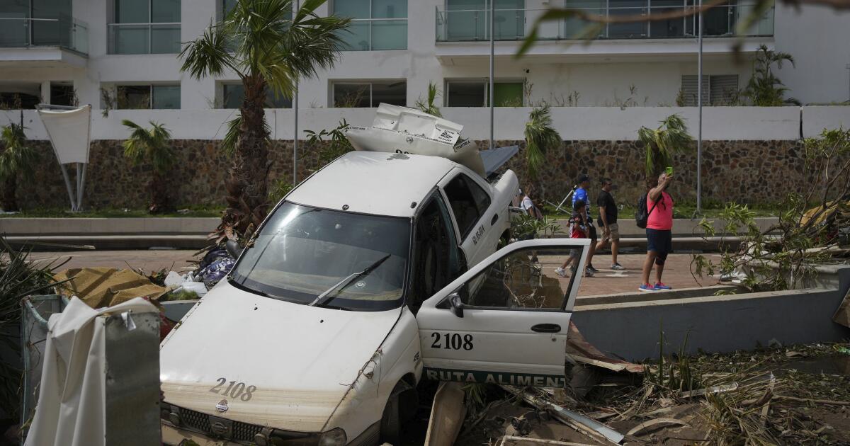 In Acapulco, survivors of Mexico's most powerful hurricane on record are growing desperate